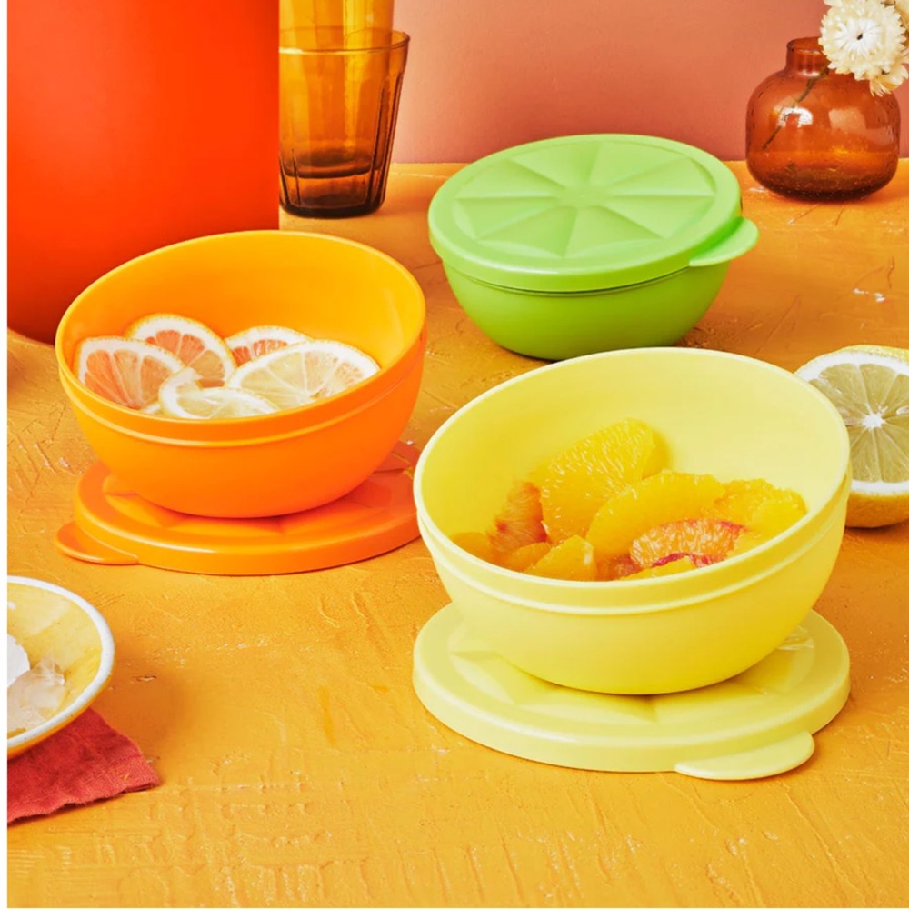 NEW TUPPERWARE CITRUS KEEPERS (SET OF 3)